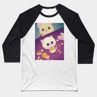 bee and puppycat Baseball T-Shirt